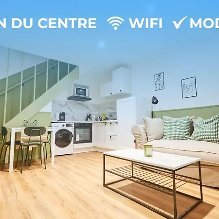 Nouveaute ! T3 Avec Decor Moderne, Wifi Lejlighed *